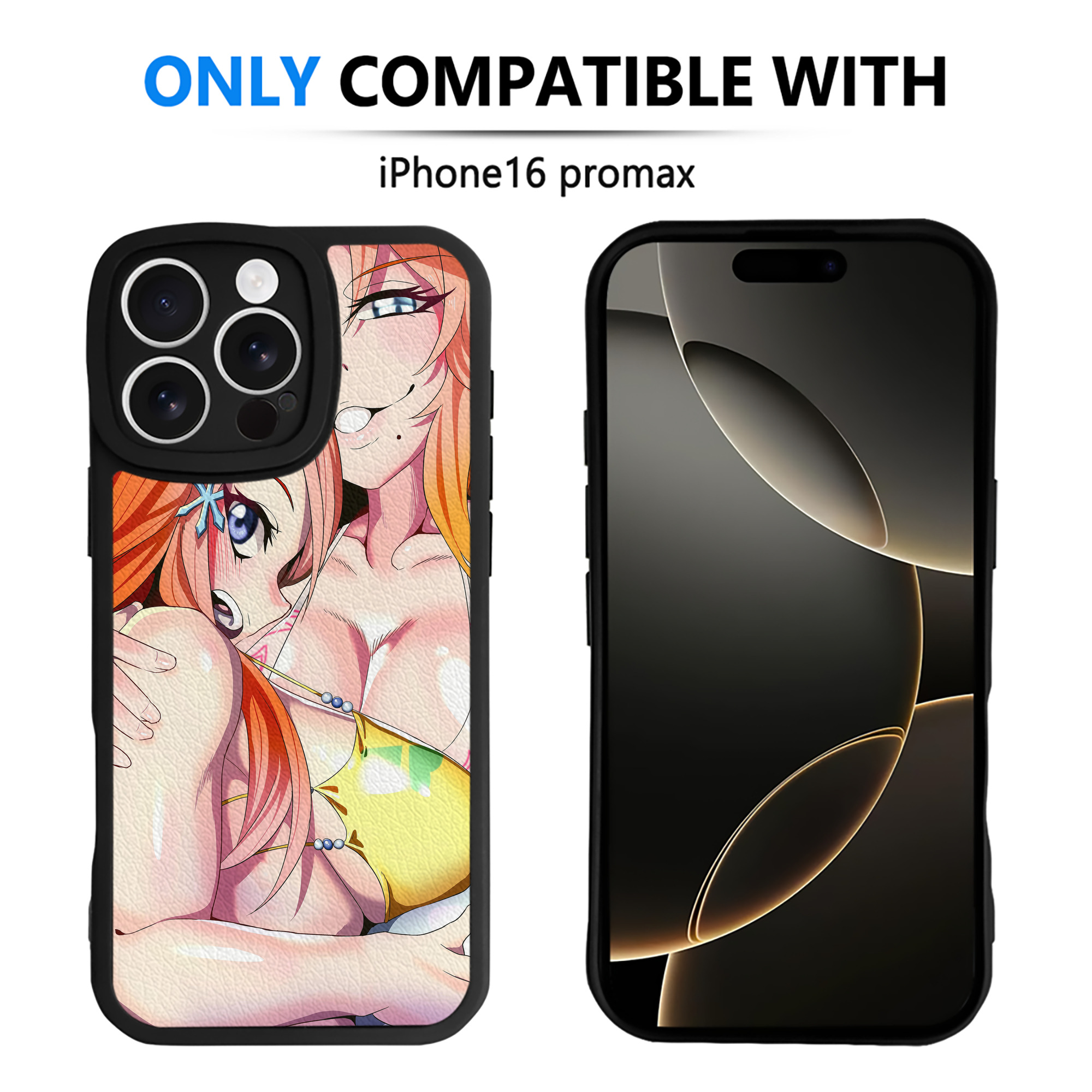 （画像用） ブリーチ BLEACH 【iPhone 16シリーズ対応】シリコンスマホケース（レザー調） 材質：シリコン